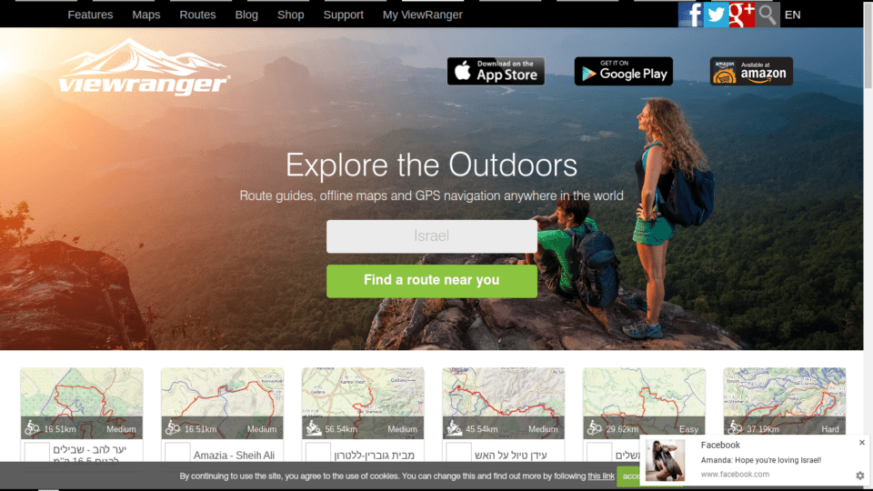 Check Out the First Hiking App for Apple Watch – ViewRanger